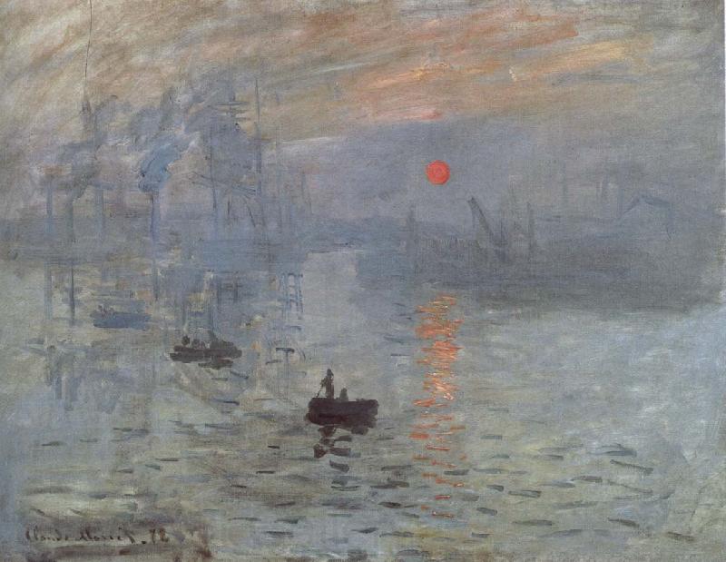 Claude Monet Sunrise Spain oil painting art